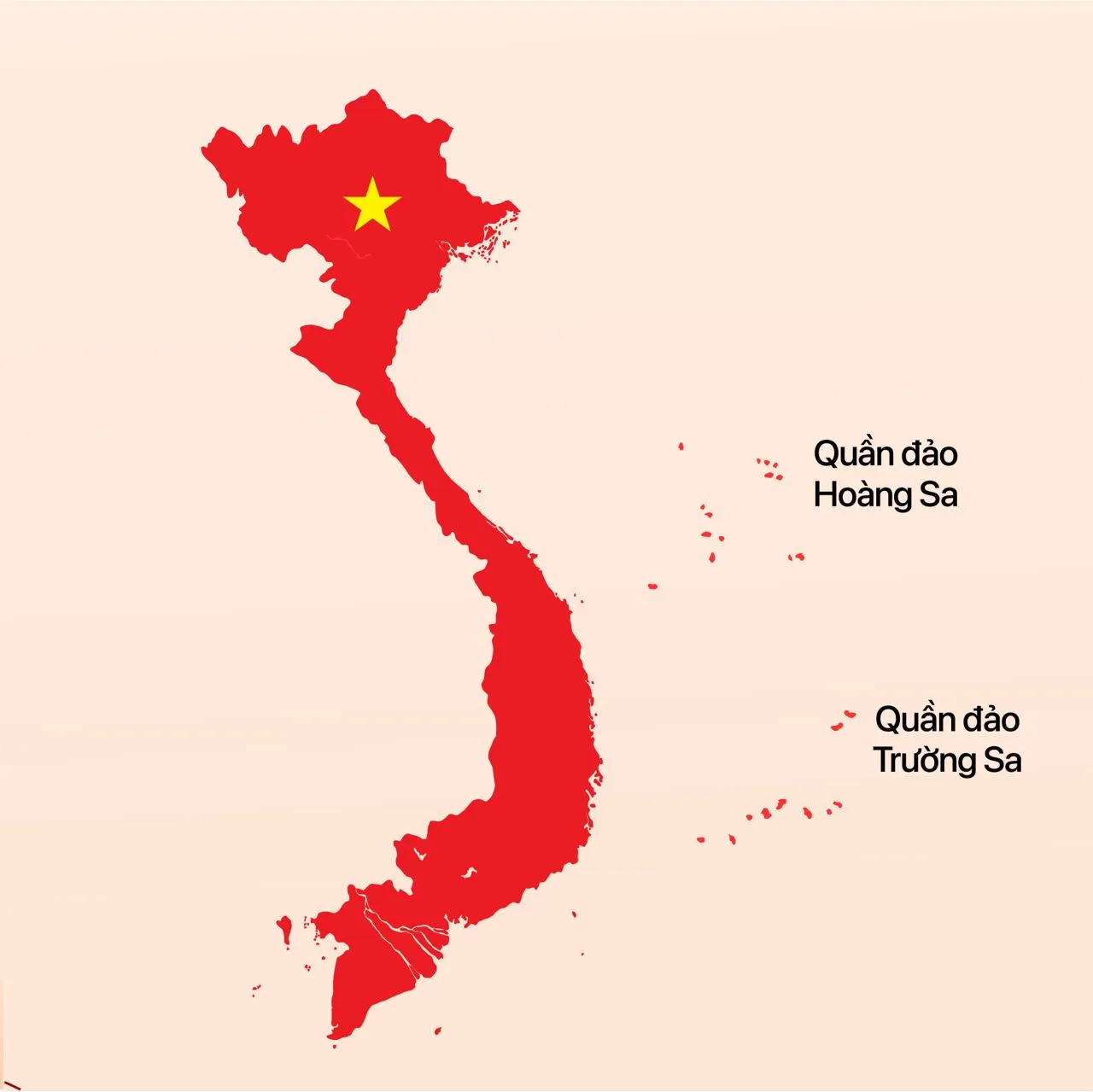 Chiến dịch thắp sáng đất nước - bản đồ Việt Nam